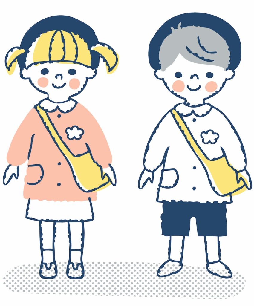 東京都018サポート対象の子どもたちのイラスト